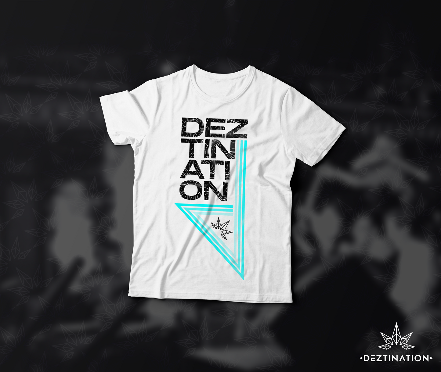 Deztination Crystal Logo Spectrum T-Shirt (Male)