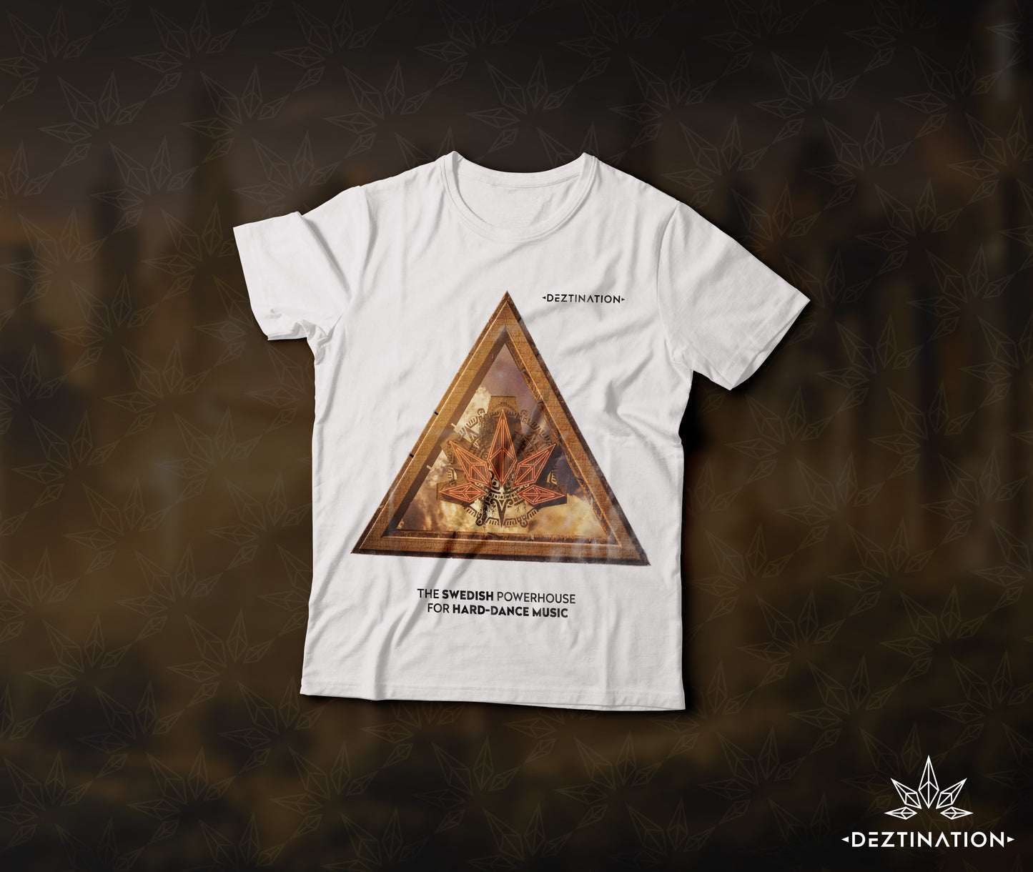 "Enchanted Chrystal Triangle" T-Shirt (Female)