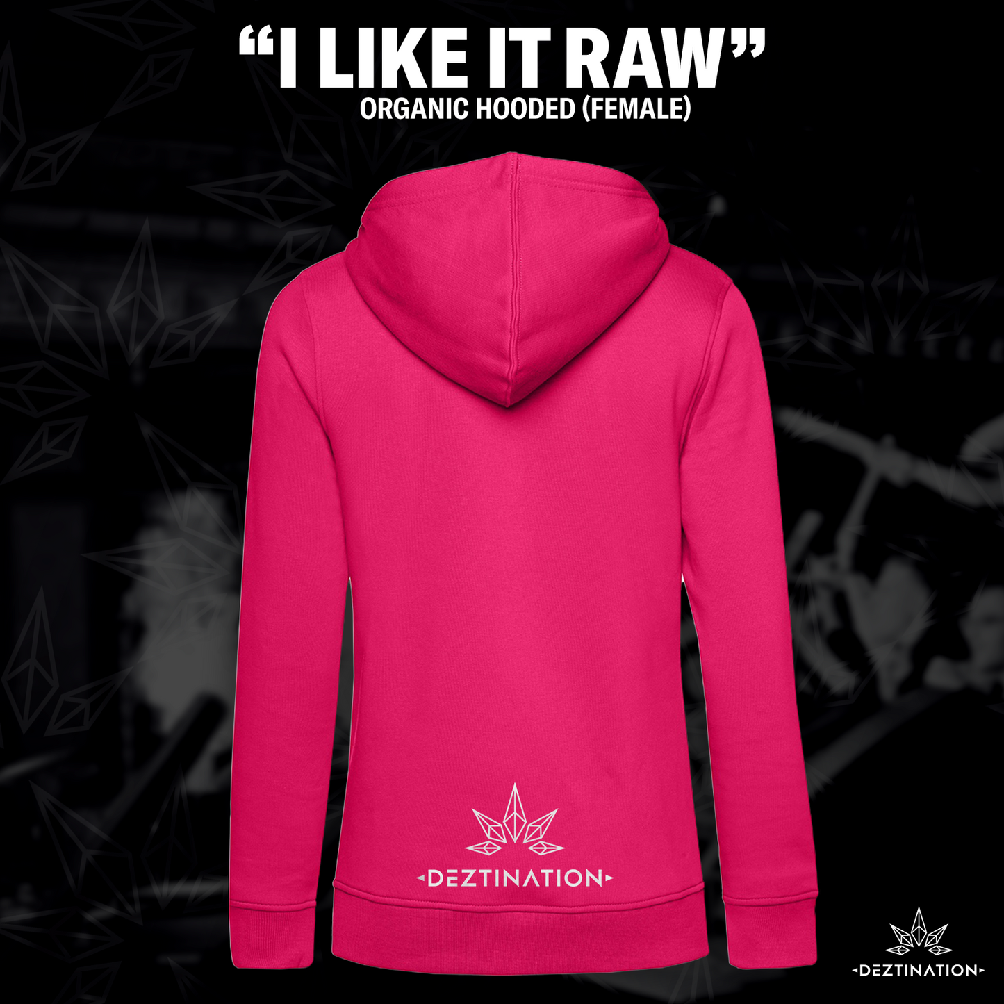 "I Like It Raw" Hoodie (female)