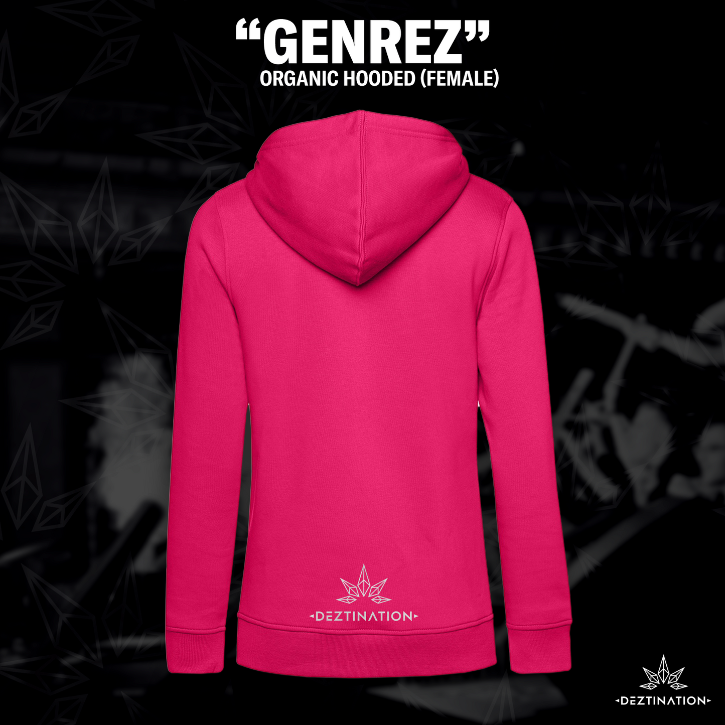 "Raw Vibes Only" Hoodie (female)