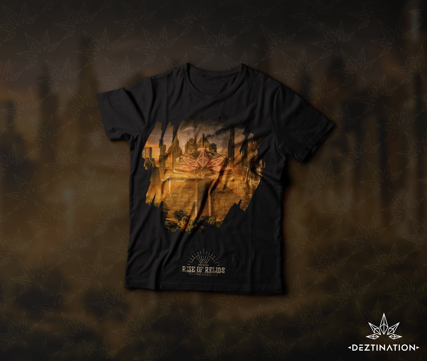 "Rise of Relics" Cryptic Emblem T-Shirt (female)