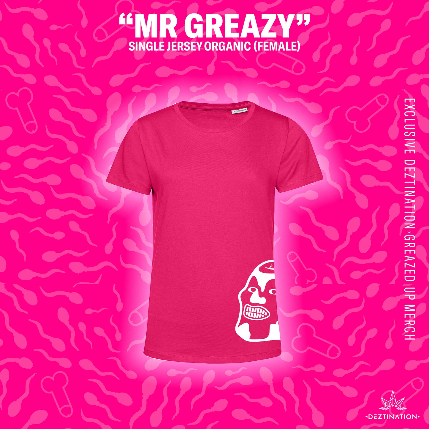 Mr Greazy t-shirt (female)