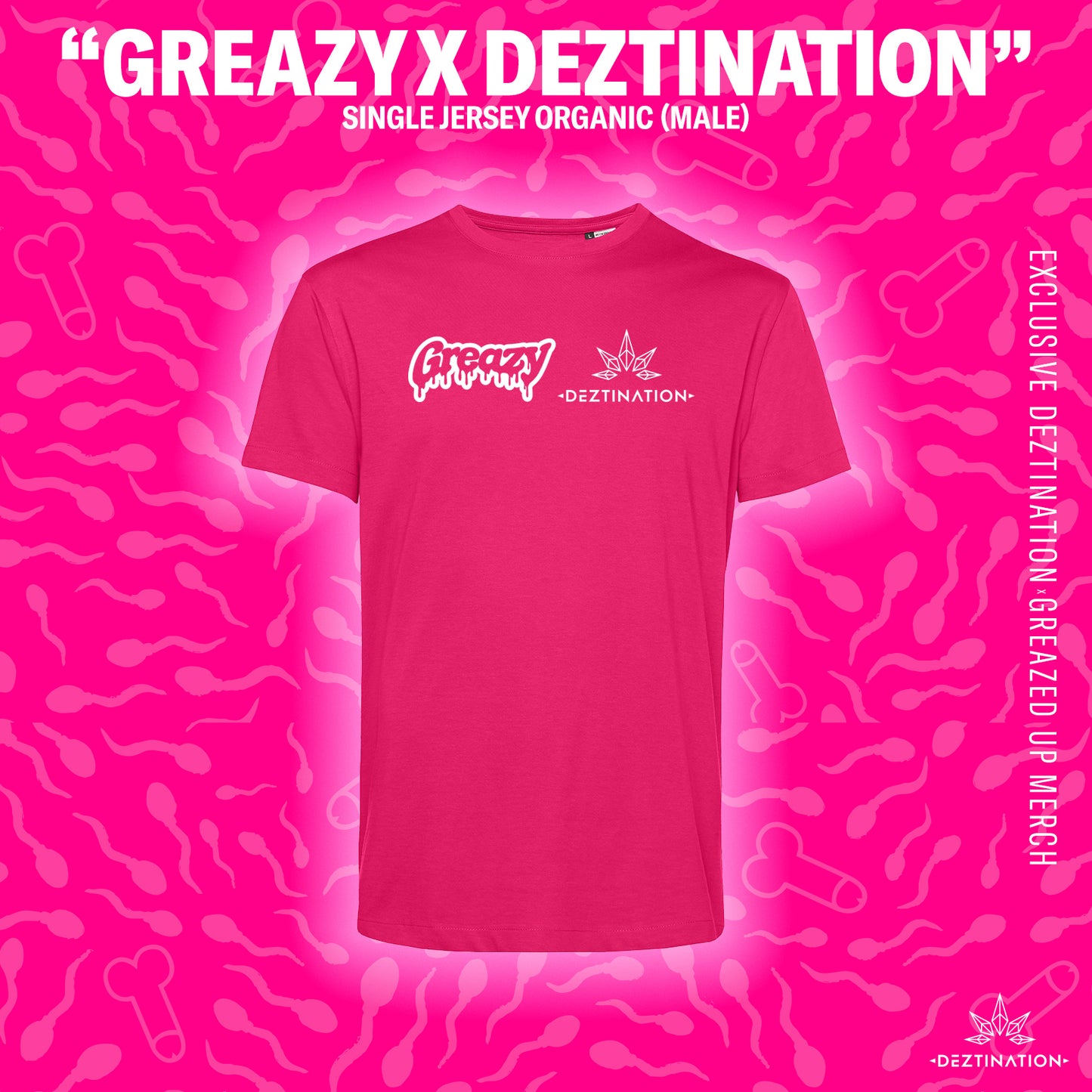 Greazy'n Deztination t-shirt (male)