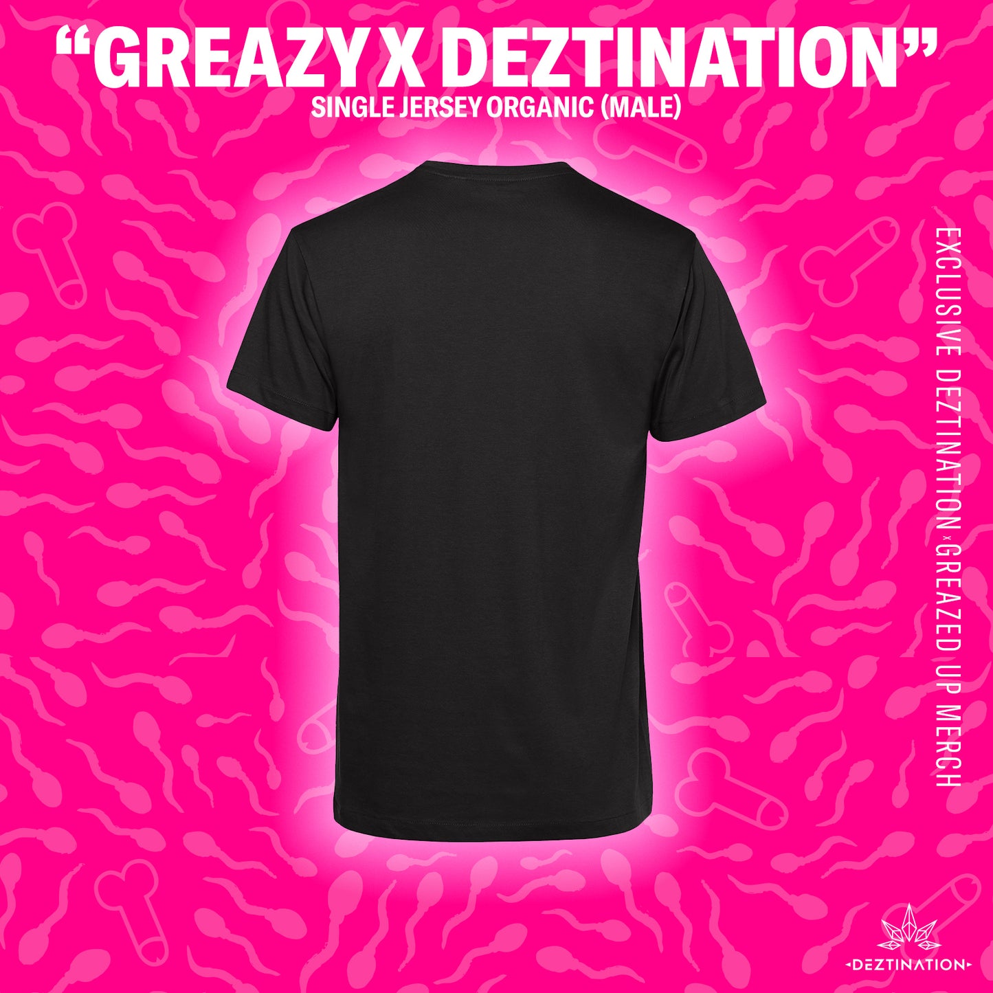 Greazy'n Deztination t-shirt (male)