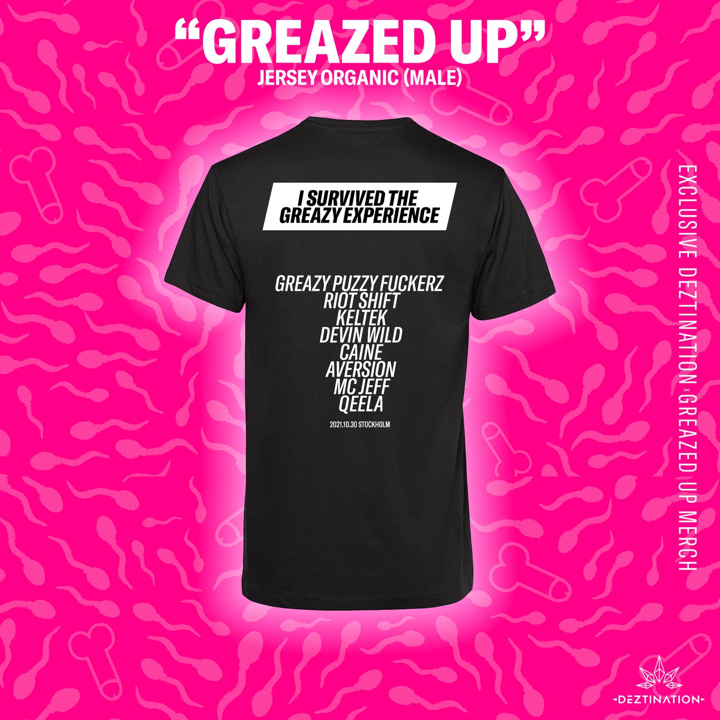 Greazed Up t-shirt (male)