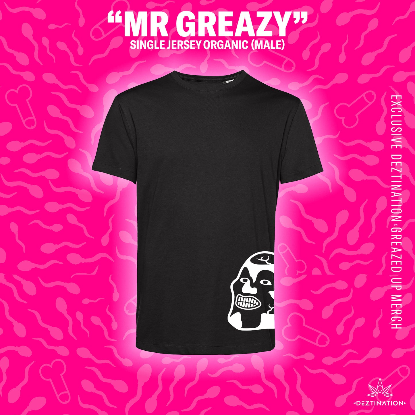 Mr. Greazy t-shirt (male)