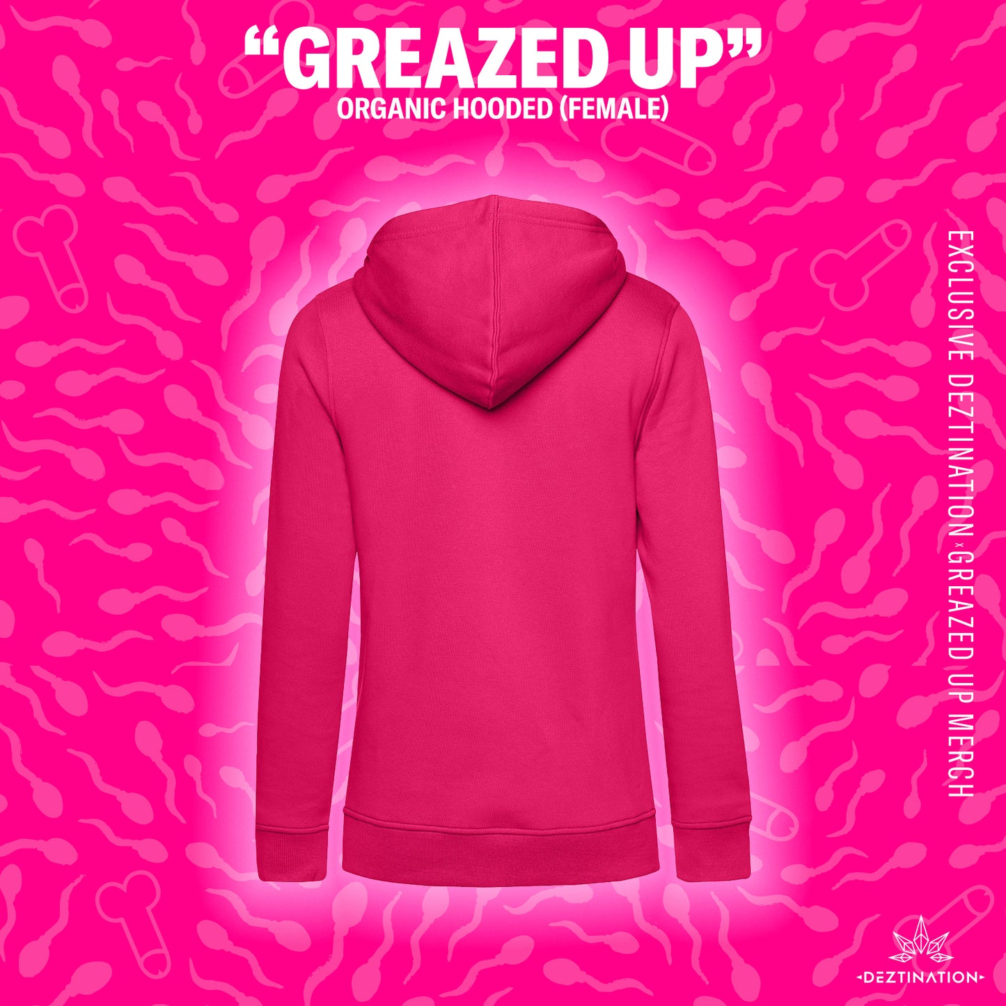 Greazed Up! Hoodie Pink (Female)