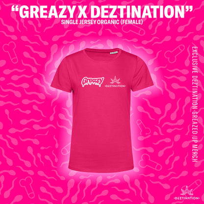 Greazy'n Deztination t-shirt (female)